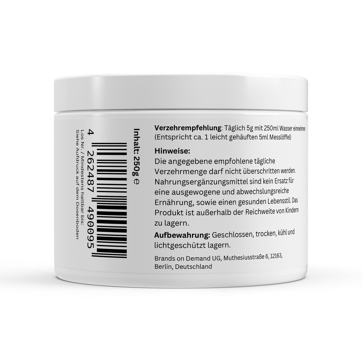 Taurina en polvo - 250g