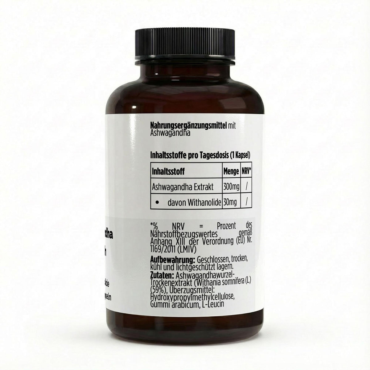 Ashwagandha - 90 cápsulas veganas