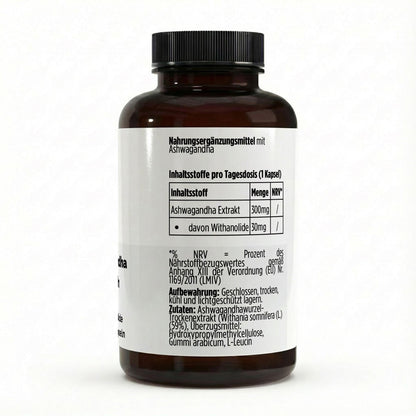 Ashwagandha - 90 cápsulas veganas