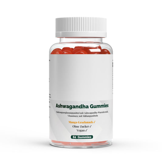 Gummies de Ashwagandha + Vitamina B6 - 60 Uds.