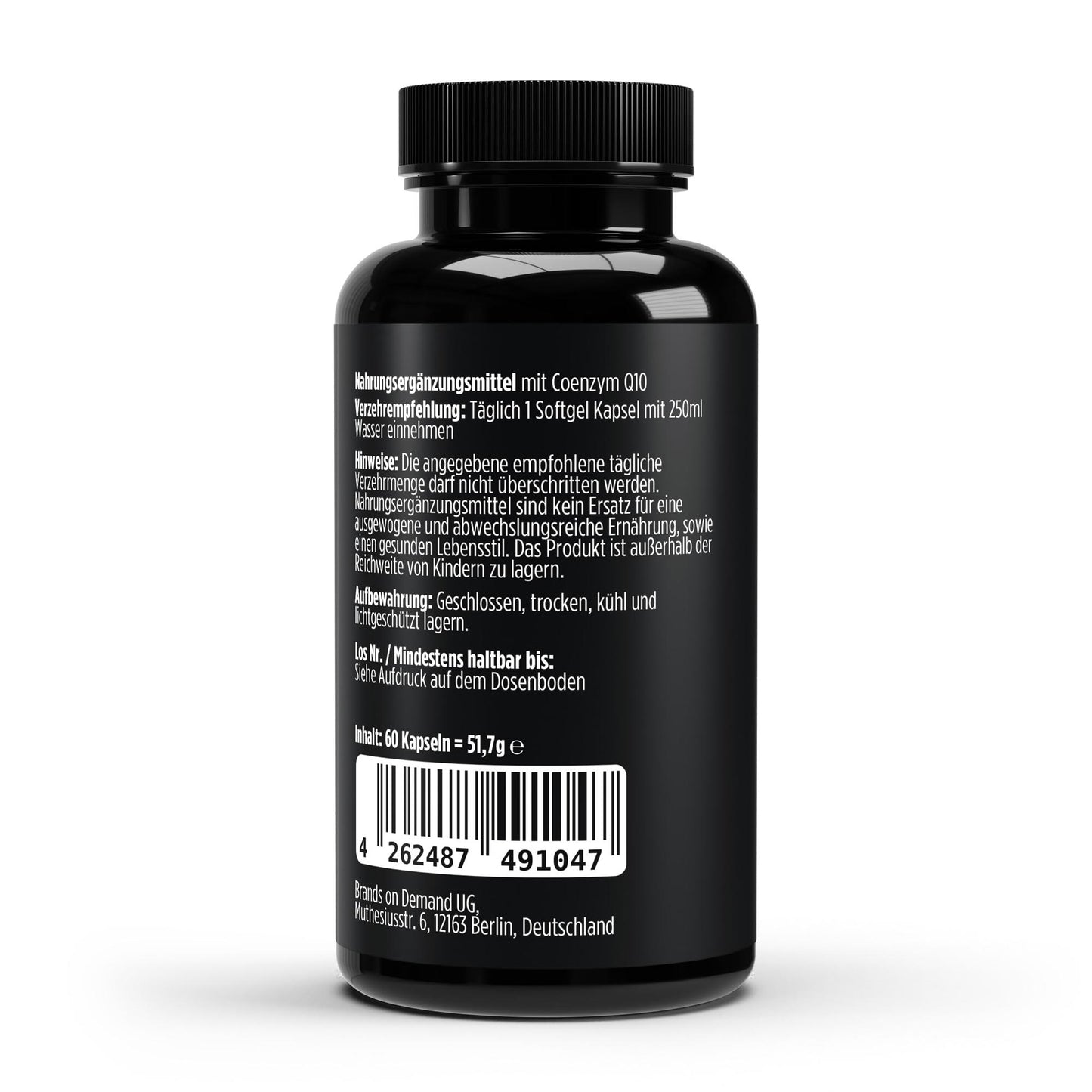 Coenzima Q10 200mg - 60 cápsulas blandas