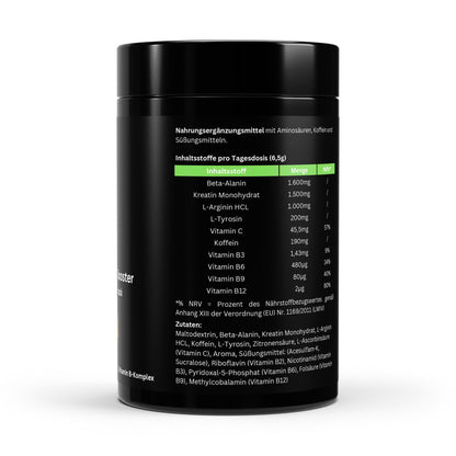 Apple Pre-Workout Booster - 520g
