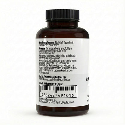 Ashwagandha - 90 cápsulas veganas