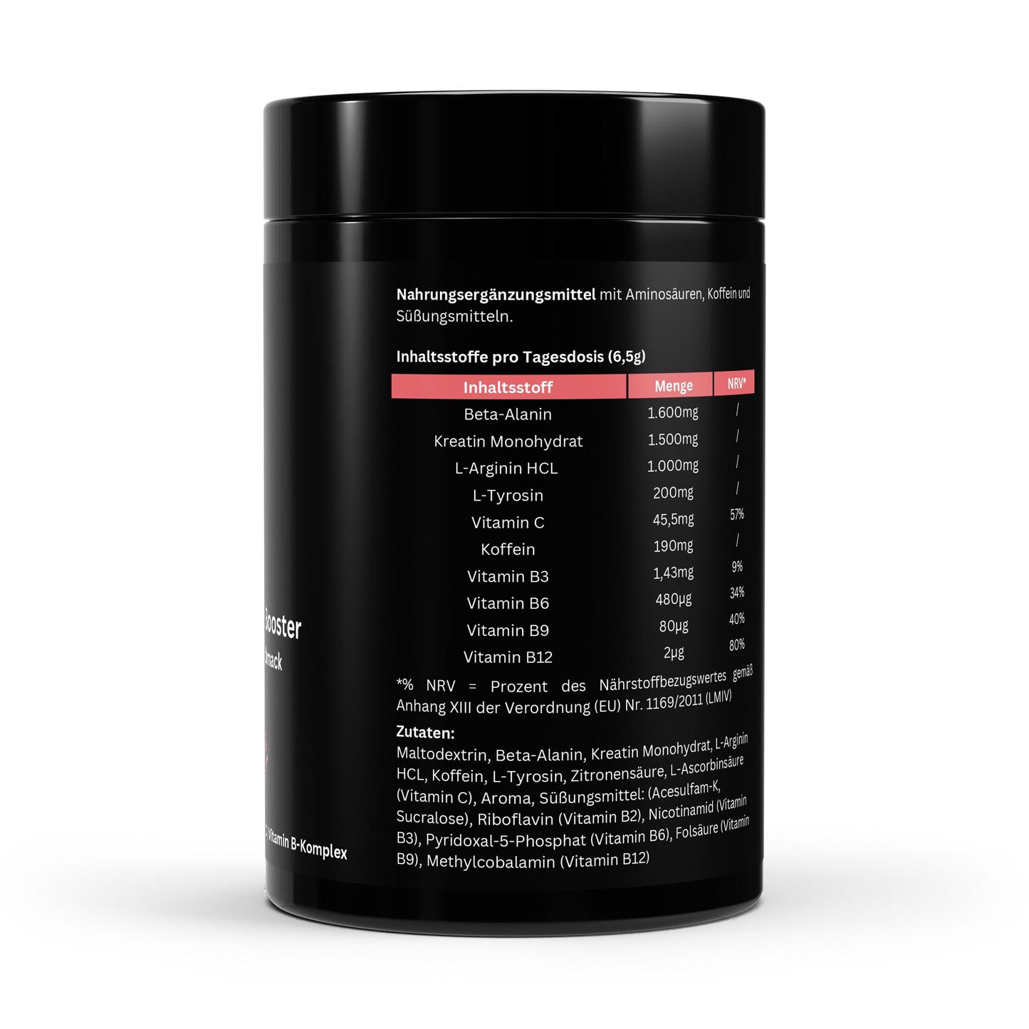 Raspberry Pre-Workout - 520g