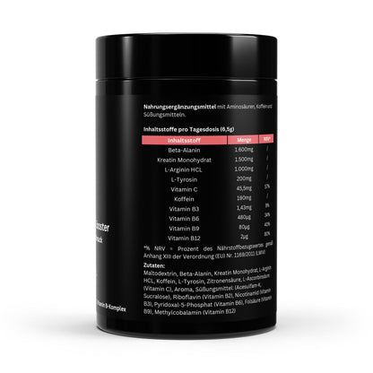 Raspberry Pre-Workout - 520g
