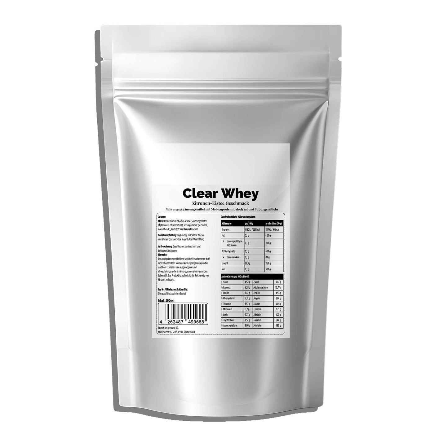 Whey Protein sabor Té Helado de Limón - 500g