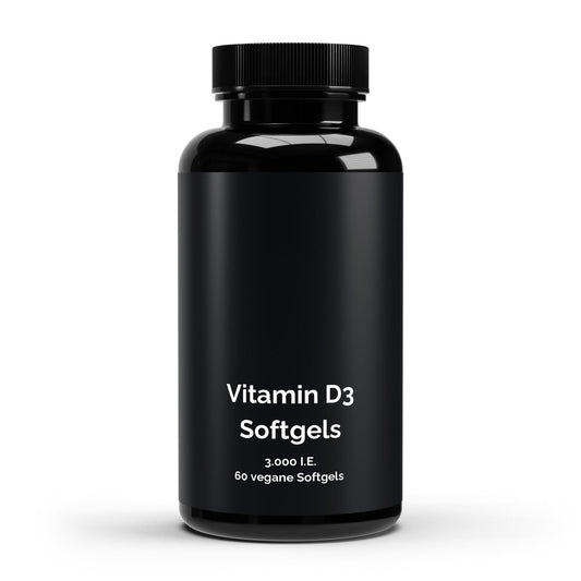 Vitamina D3 - 60 cápsulas blandas